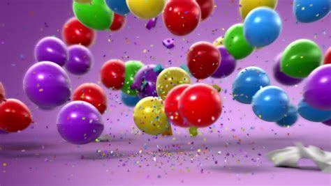 Happy Birthday Funny 3d Animation Full Stock Footage Video 100