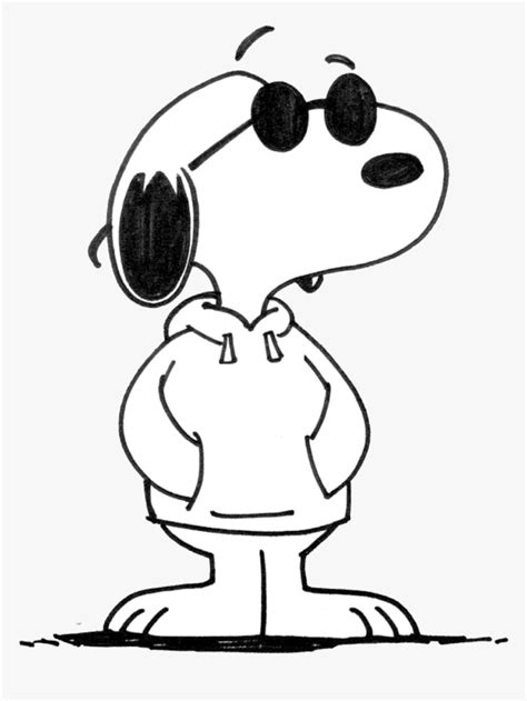 Snoopy Png Joe Cool Snoopy Drawing Transparent Png Kindpng
