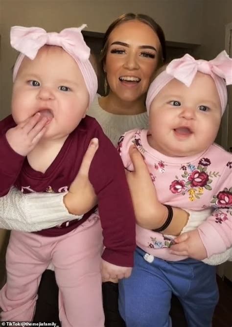53 Mother With Twin Babies Who Weigh 21 Lbs Each Goes Viral Daily