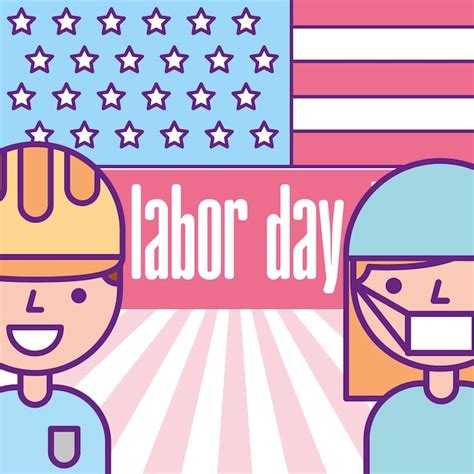 Premium Vector American Labor Day