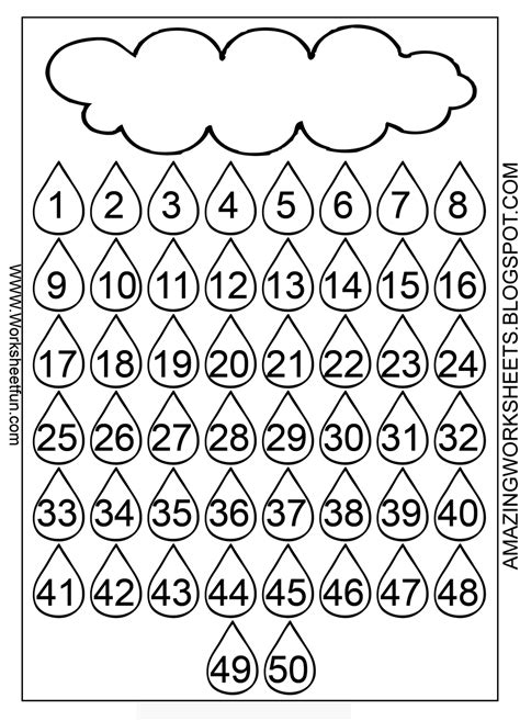 7 Best Images Of Number Sheets 1 To 50 Printable 7 Best Images Of