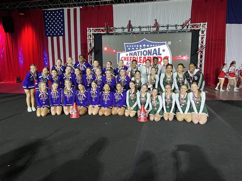 Tsms Titan Cheer On Twitter Tsms Cheer And Tmshawkscheer Competed In The Nca State Of Texas