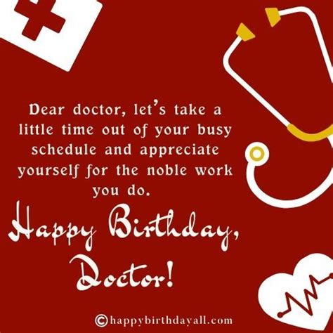 50 Awesome Happy Birthday Wishes For Doctor With Images Special Happy