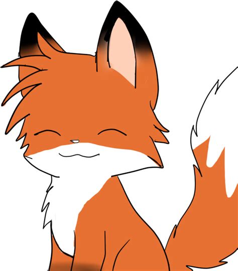 Download Hd Cute Fox Png Clip Art Stock Kawaii Fox Png Transparent