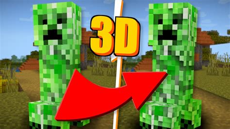 How To Get 3d Textured Mobs In Mcpe 119 Minecraft Bedrock Edition