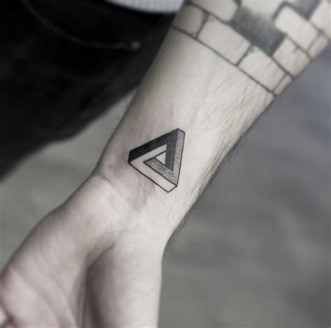 Impossible Triangle Tattoo By Wagner Basei