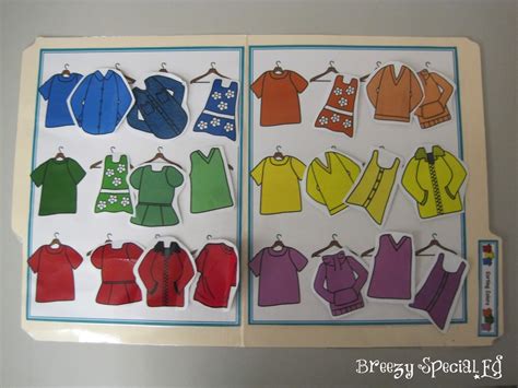Sorting Clothes By Color