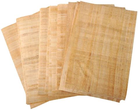 Buy Set 10 Egyptian Blank Papyrus Paper 8 X 6 20 X 15 Cm Ancient Pharaoh Pharaohs Alphabets