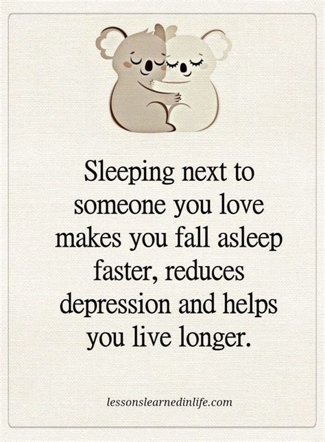 Sleeping Next To Someone You Love Lovers Quotes How To Fall Asleep