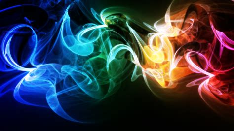 Abstract Colorful Smoke Wallpapers Hd Desktop And