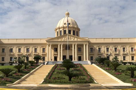 Dominican Republic Santo Domingo National Palace Stock Photo