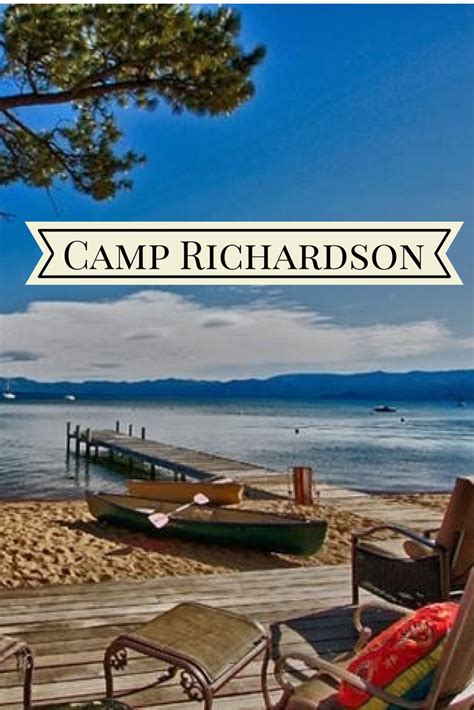 Historic camp richardson resort located along lake tahoe's longest stretch of sandy beaches, camp richardson features year round lakeside cabins surrounded by tall pines with incredible lake views! Camp Richardson Beach | Lakeside resort, South lake tahoe ...