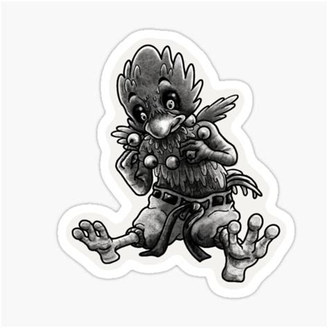 Tengu Sticker For Sale By Arrowcomics3209 Redbubble