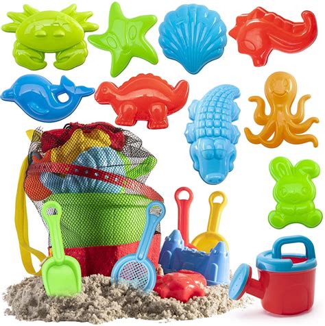 Buy Prextex 19 Piece Kids Beach Toys Age 3 10 Toddler Baby Older
