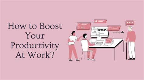 26 Effective Tips To Boost Productivity At Work Typsy Town