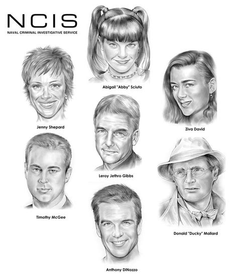 Ncis Team By Gregchapin On Deviantart Ncis Ncis Characters Ncis Funny