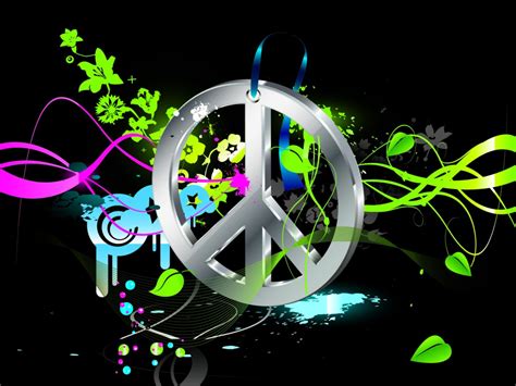 Peace Sign Wallpaper 1024x768 55780