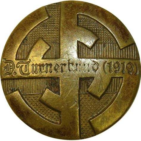 3rd Reich Deutscher Turnerbund Membership Badge