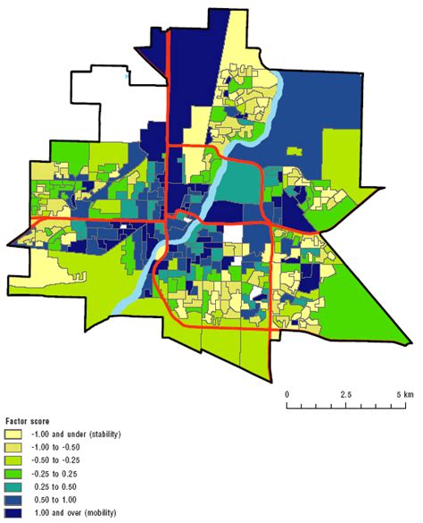 neighbourhood characteristics and the distribution of crime in saskatoon map 15 residential