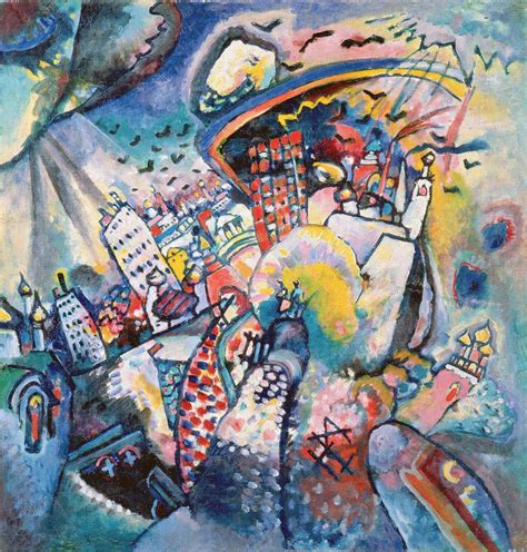 Moscow Red Square By Wassily Kandinsky Lavelart