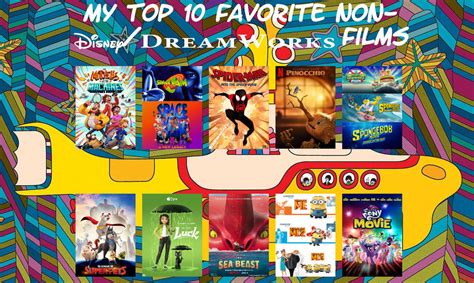 My Top 10 Favorite Non Disneydreamworks Films By Jacobstout On Deviantart