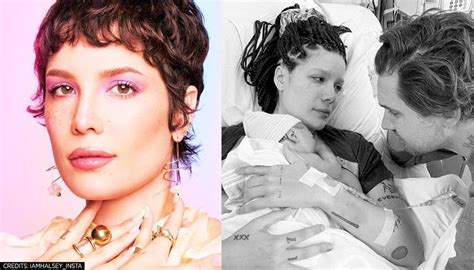Halsey Welcomes First Child With Alev Aydin Reveals Newborn Babys
