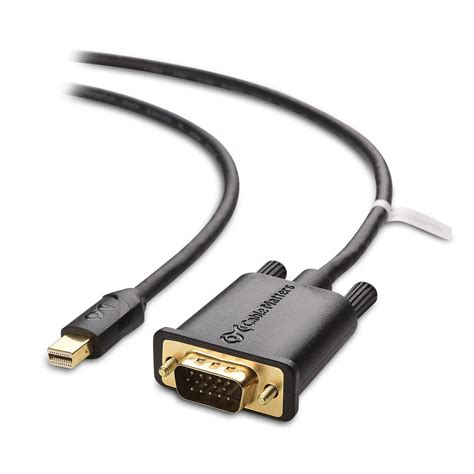 Cable Matters Mini Displayport To Vga Cable Mini Dp To Vga Cable In