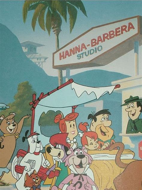 Hanna Barbera Studio Entrance Dibujos Animados Caricaturas Dibujos