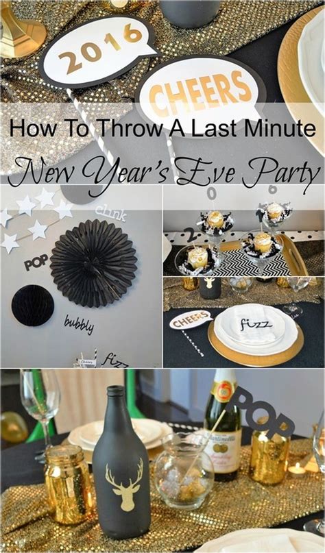 Last Minute New Years Eve Ideas