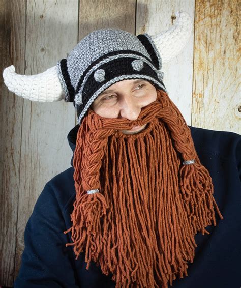 Crocheted Viking Hats Winter 2022 Collection