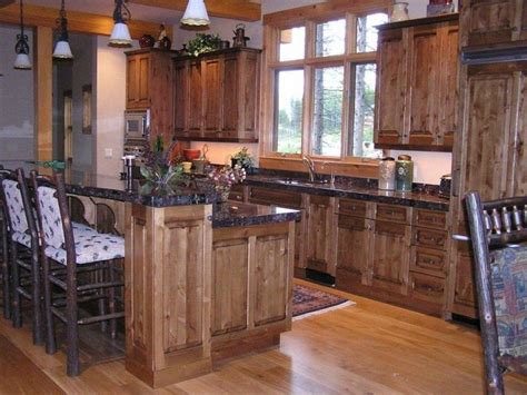 Alder Wood Cabinets Knotty Alder Kitchen Knotty Alder Cabinets Trendy