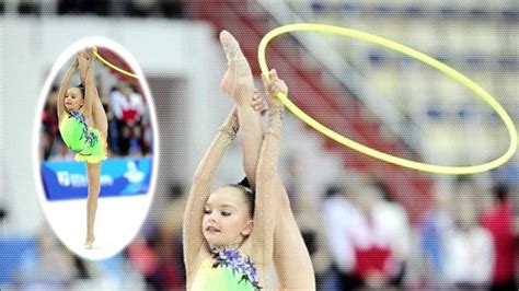 Averina Dina And Arina Rhythmic Gymnastics Russia 1998 Youtube