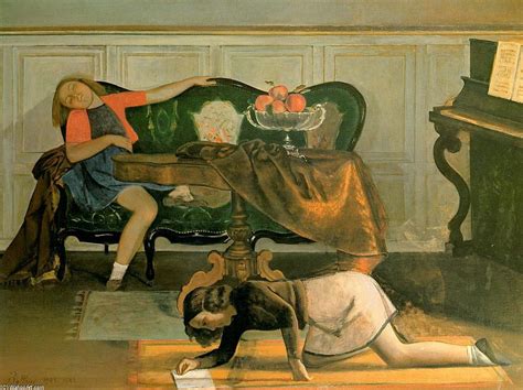 Drawing Room 1943 By Balthus Balthasar Klossowski 1908 2001 France