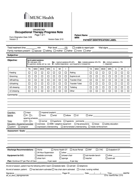 Ot Documentation Cheat Sheet Pdf 2010 2024 Form Fill Out And Sign