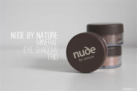 NUDE BY NATURE Mineral Eyeshadow Trio CassandraMyee NZ Beauty Blog