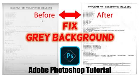 How To Remove Grey Background From Photos In Adobe Photoshop Cc The Teacher