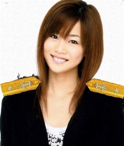 Newly Promoted Commodore Risa Niigaki Hello Project Navy Gallery