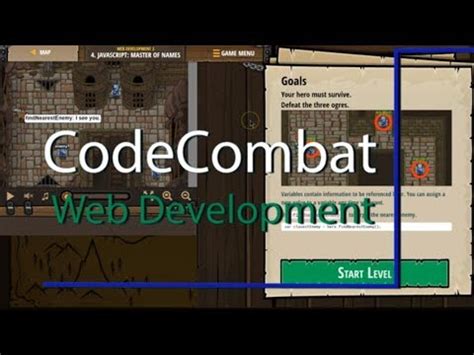 There's no need for prior coding knowledge, but players start programming right away. CodeCombat Web Development 2 - Level 4 Tutorial with ...