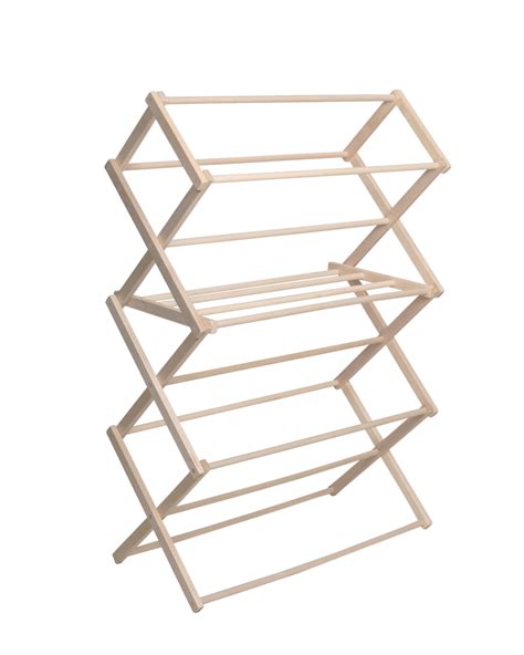 Drying racks are an efficient way of drying the clothes as it does maximize the available space while on the other hand helps to minimize electricity bills and protects. Large Wooden Clothes Drying Rack (Made in the USA) Heavy ...