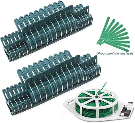 Plant Clips 40 Pcs For Gardening Gentle Plant And Flower Clamps