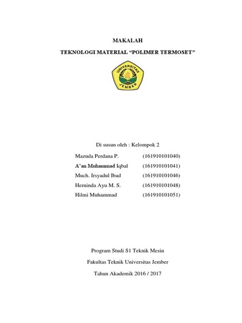 Termoplastik nedir, termoset nedir, elastomer nedir, termoplastik, termoset ve elastomer kavramları, termoplastikler: Makalah T. Material (Polimer Termoset)