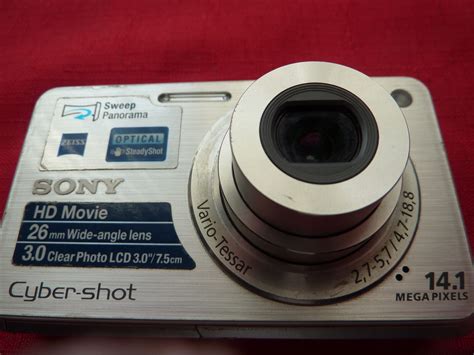 Silver Sony Cyber Shot Digital Camera Dsc W560 Bundle Ebay