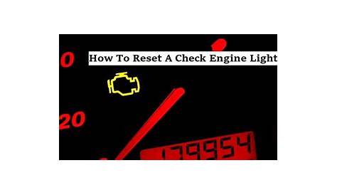 How To Reset A Check Engine Light- A Step by Step Guide - A New Way
