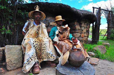Basotho Cultural Village Accommodation Drakensberg Mountains Basotho