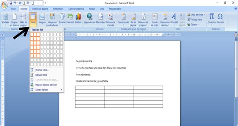 Como Crear Una Tabla En Word Cultura Digital