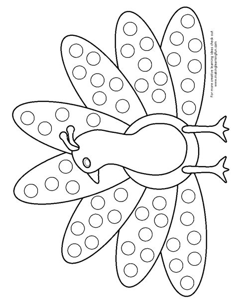 These free, printable animal coloring pages provide hours of fun for kids. Do A Dot Art Coloring Pages - Coloring Home