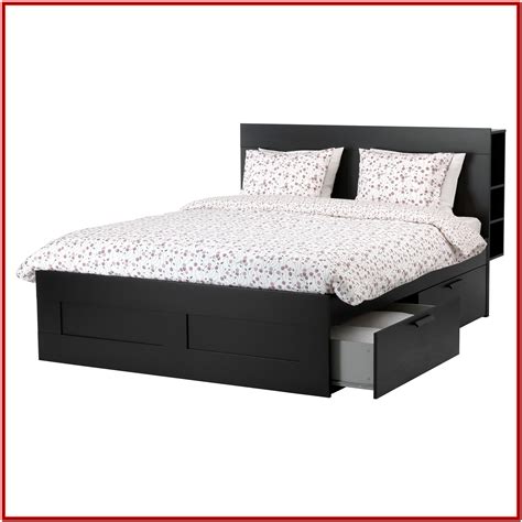 Upholstered Platform Bed King Ikea Bedroom Home Decorating Ideas