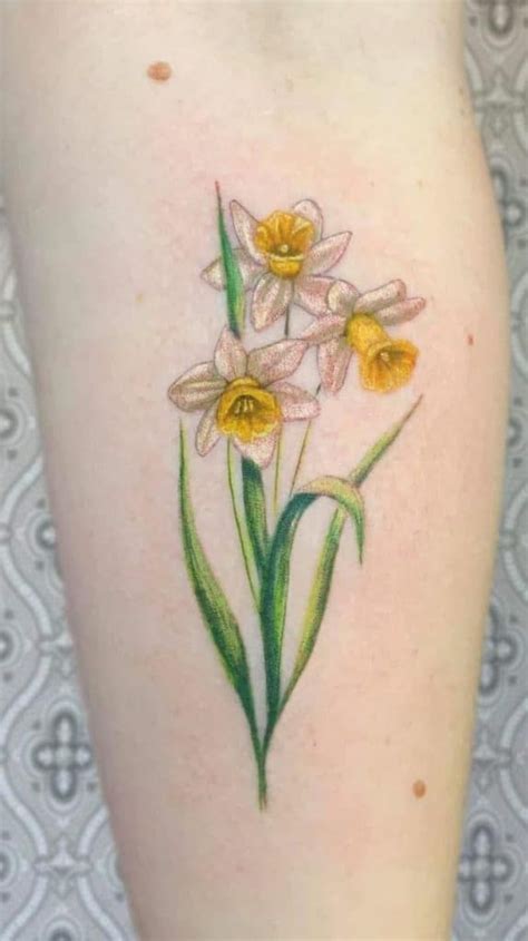 Daffodil Tattoos Meanings Tattoo Designs And Ideas Daffodil Tattoo