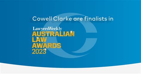 finalists lawyers weekly australian law awards 2023