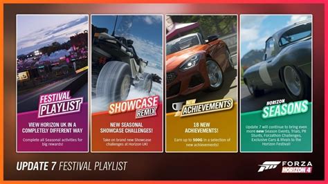 Forza Horizon 4 Update Will Add New Achievements